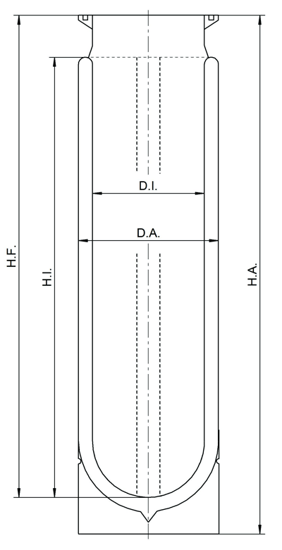 Cryostat for liquid Nitrogen