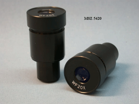 Pair of eyepieces 20X
