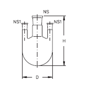 Reaction flask